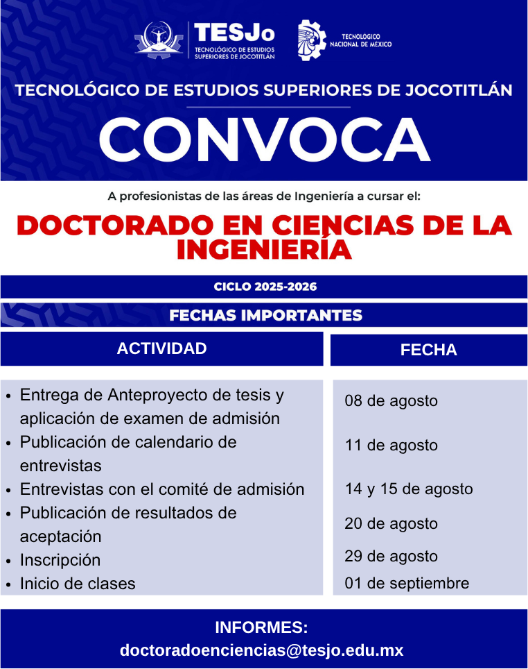 Convocatoria Doctorado